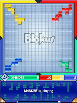 IOS игра Blokus. Скриншоты к игре Блокус