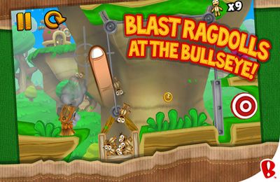 IOS игра Ragdoll Blaster 3: Deluxe. Скриншоты к игре Запуск Куклы 3
