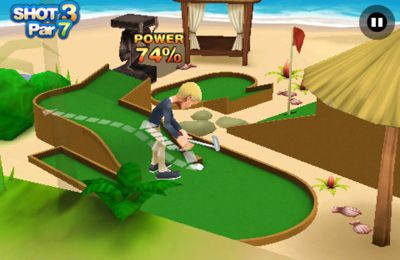 IOS игра 3D Mini Golf Challenge. Скриншоты к игре Трёхмерный Мини Гольф