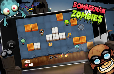 IOS игра A Bomberman vs Zombies Premium. Скриншоты к игре Бомбермэн против Зомби