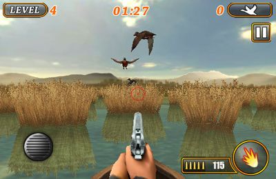 IOS игра Ace Duck Hunter. Скриншоты к игре Спец по охоте на уток