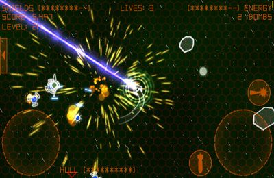 IOS игра Alien Space Retro. Скриншоты к игре Космический ретро шутер
