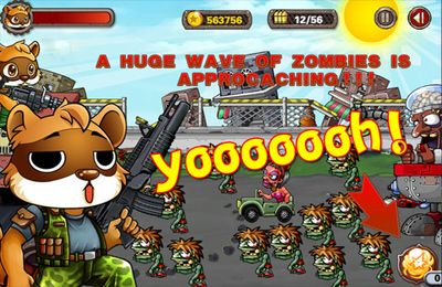 IOS игра Amazing raccoon vs zombies. Скриншоты к игре Удивительный енот против зомби