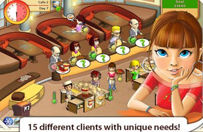 IOS игра Amelie's Cafe. Скриншоты к игре Кафе Амели