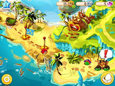 IOS игра Angry birds: Epic. Скриншоты к игре Злые птицы: Эпопея