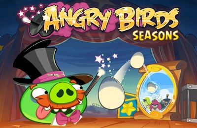 IOS игра Angry Birds Seasons - Abra-Ca-Bacon!. Скриншоты к игре Злые Птички. Сезоны - Абра-Ка-Бекон!