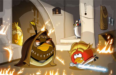 IOS игра Angry Birds Star Wars. Скриншоты к игре Злые Птички: Звёздные войны