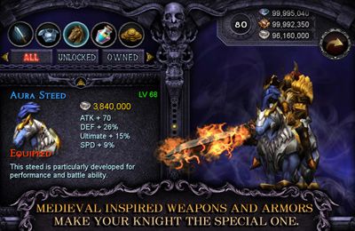IOS игра Apocalypse Knights – Endless Fighting with Blessed Weapons and Sacred Steeds. Скриншоты к игре Рыцари Апокалипса - Нескончаемая борьба со священным орудием