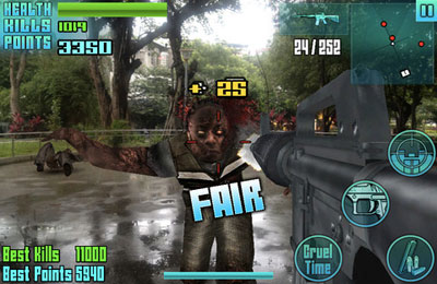 IOS игра AR Dead Raid. Скриншоты к игре Нападение Мертвецов в Реальном времени