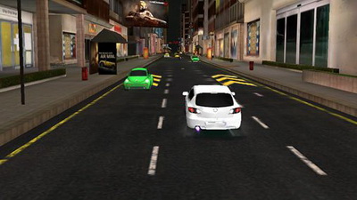 IOS игра Auto racing. Скриншоты к игре Автогонка