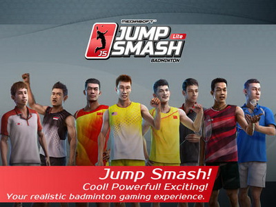 IOS игра Badminton: Jump Smash. Скриншоты к игре Бадминтон. Прыгай и бей
