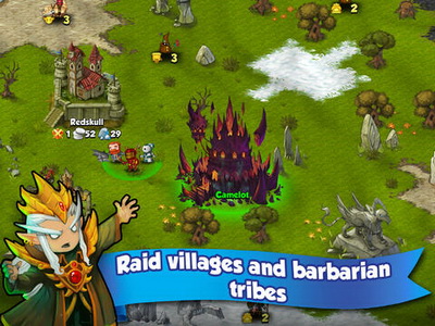 IOS игра Band of Heroes: Battle for Kingdoms. Скриншоты к игре Команда героев: Борьба за Королевство