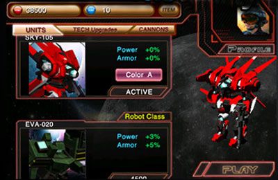 IOS игра Battle 3D: Robots Sky. Скриншоты к игре Воздушные Сражения Роботов