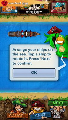 IOS игра Battle by Ships - Pirate Fleet. Скриншоты к игре Морской бой - Пиратский флот