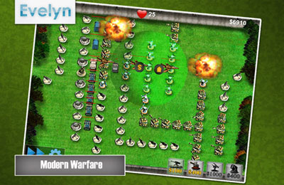 IOS игра Battleground Defense. Скриншоты к игре Поле Сражения