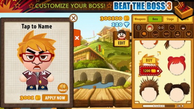 IOS игра Beat the Boss 3. Скриншоты к игре Ударь босса 3