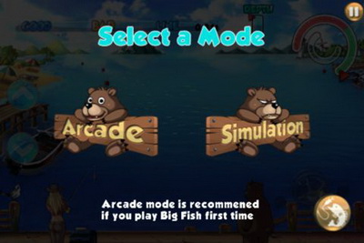 IOS игра Big fish. Скриншоты к игре Большая рыба