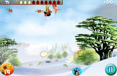 IOS игра Birdy Nam Nam. Скриншоты к игре Цыплята мутанты