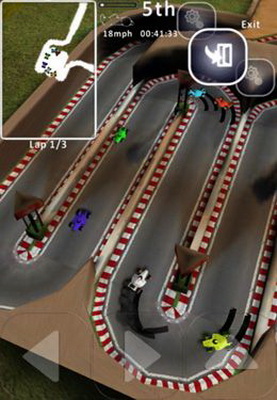 IOS игра Black Mamba Racer. Скриншоты к игре Гонка против Чёрной Мамбы