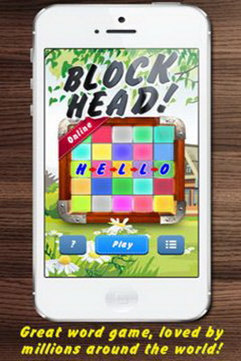 IOS игра Blockhead Online. Скриншоты к игре Балда Онлайн