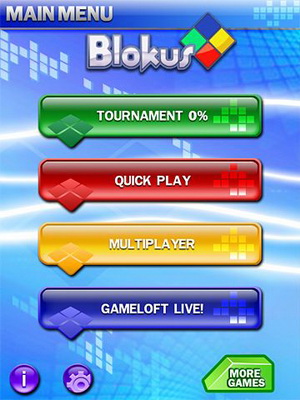 IOS игра Blokus. Скриншоты к игре Блокус