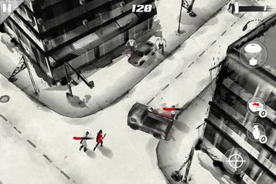 IOS игра Bloodstroke: John Woo game. Скриншоты к игре Кровопролитие: Экшн Джона Ву