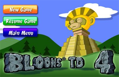 IOS игра Bloons TD 4. Скриншоты к игре Нашествие Шариков 4