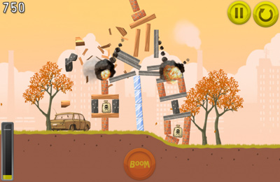 IOS игра Boom Land. Скриншоты к игре Взрывной Остров