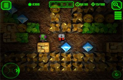 IOS игра Boulder Dash. Скриншоты к игре Алмазный Рывок
