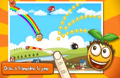 IOS игра Bouncy Seed!. Скриншоты к игре Подвижное семечко