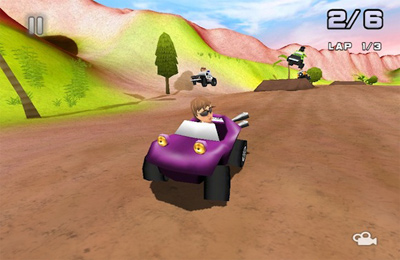 IOS игра Bounty Racer. Скриншоты к игре Райские Гонки