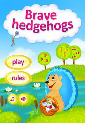 IOS игра Brave Hedgehogs. Скриншоты к игре Отважные Ежики