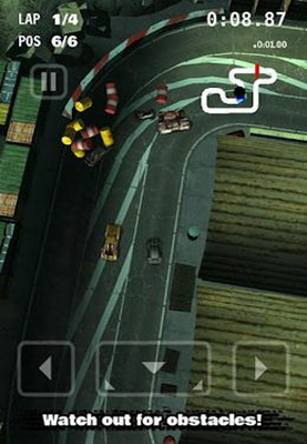 IOS игра CarDust. Скриншоты к игре Гонки на Ретромобилях