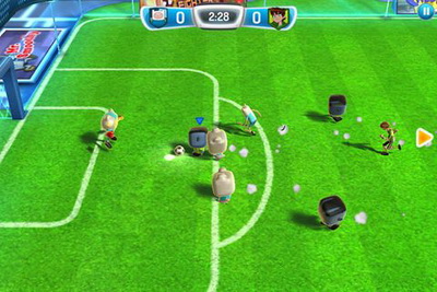 IOS игра Cartoon Network superstar soccer. Скриншоты к игре Футбол с супер звездами Cartoon Network