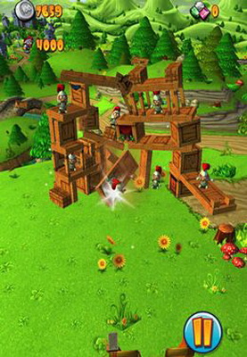 IOS игра Catapult King. Скриншоты к игре Король катапульты