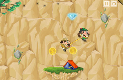 IOS игра Climber Brothers. Скриншоты к игре Братья альпинисты