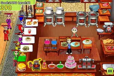IOS игра Cooking dash: Deluxe. Скриншоты к игре Кулинарный переполох: Делюкс