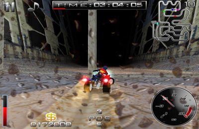 IOS игра CrazX Quad. Скриншоты к игре Обезбашенный Картинг