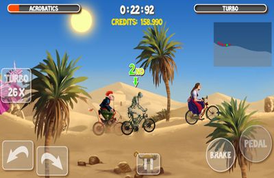 IOS игра Crazy Bikers 2. Скриншоты к игре Обезбашенные Байкеры 2