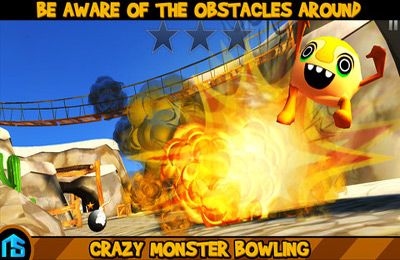 IOS игра Crazy Monster Bowling. Скриншоты к игре Боулинг с сумасшедшими монстрами