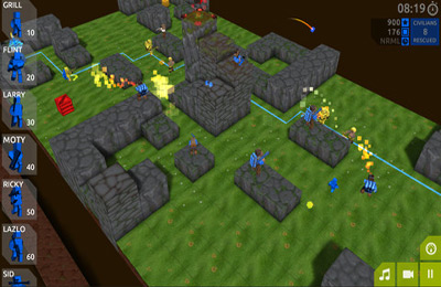 IOS игра Cubemen 2. Скриншоты к игре Кубмен 2