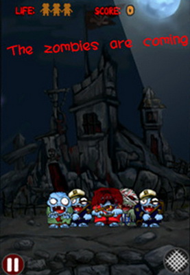 IOS игра Cut the Zombies!!!. Скриншоты к игре Перережь Зомби!!!