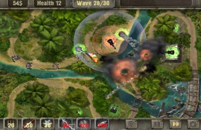 IOS игра Defense zone HD. Скриншоты к игре Зона Обороны