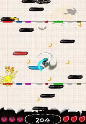 IOS игра Doodle Samurai. Скриншоты к игре Дудл Самурай