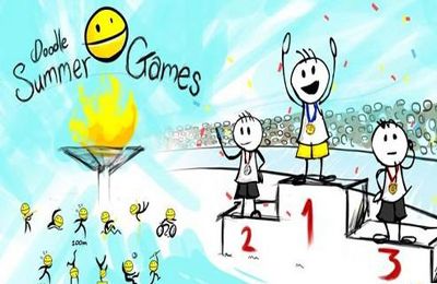 IOS игра Doodle Summer Games. Скриншоты к игре Летние игры-каракули