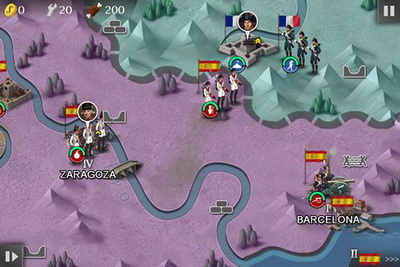 IOS игра European war 4: Napoleon. Скриншоты к игре Четвертая европейская война: Наполеон