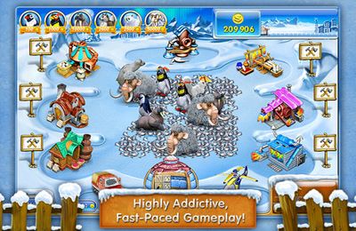 IOS игра Farm Frenzy 3 – Ice Domain. Скриншоты к игре Веселая ферма 3 — Ледниковая эра