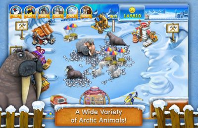 IOS игра Farm Frenzy 3 – Ice Domain. Скриншоты к игре Веселая ферма 3 — Ледниковая эра