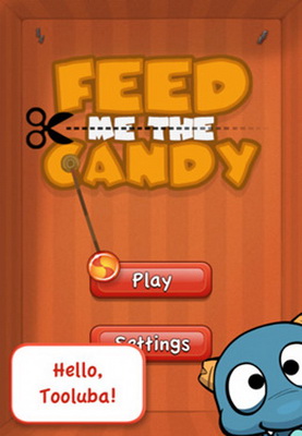 IOS игра Feed Candy. Скриншоты к игре Накормите меня Леденцом!