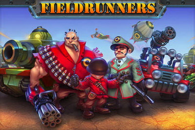 IOS игра Fieldrunners. Скриншоты к игре Поле боя